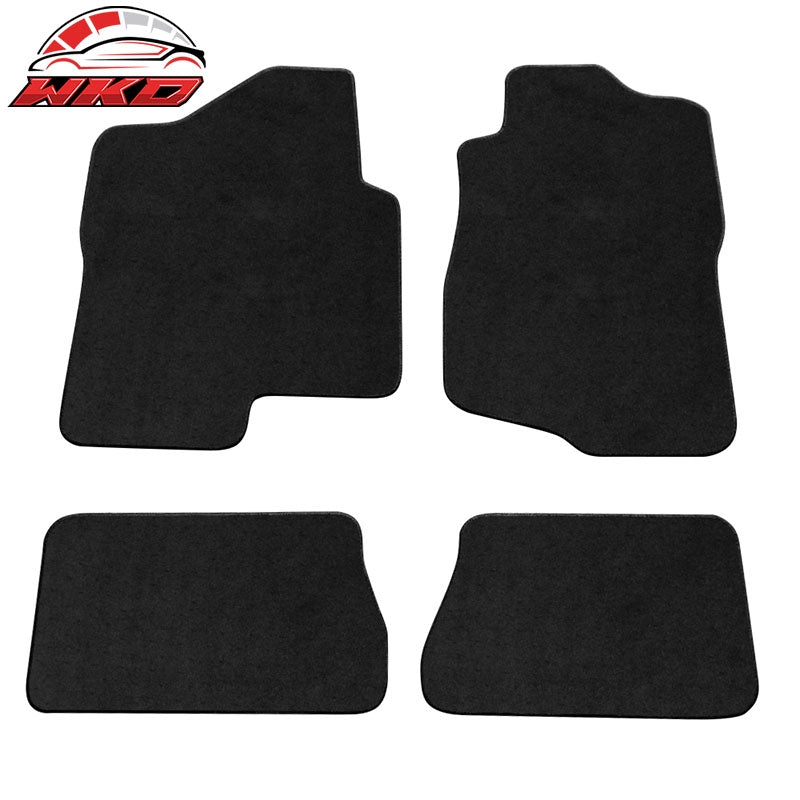 Wholesale 07-13 Chevy Silverado Sierra Tahoe Yukon Floor Mats Carpets 4PC Black Nylon