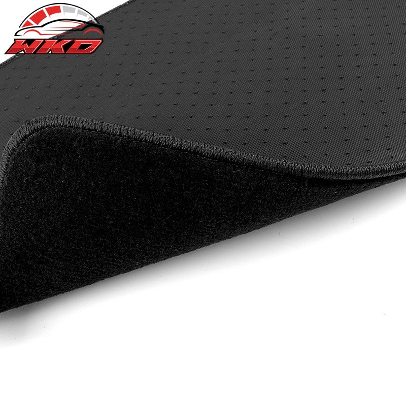 Fits 14-18 Chevy Silverado Sierra Tahoe Yukon Floor Mats Carpets 4PC Black Nylon