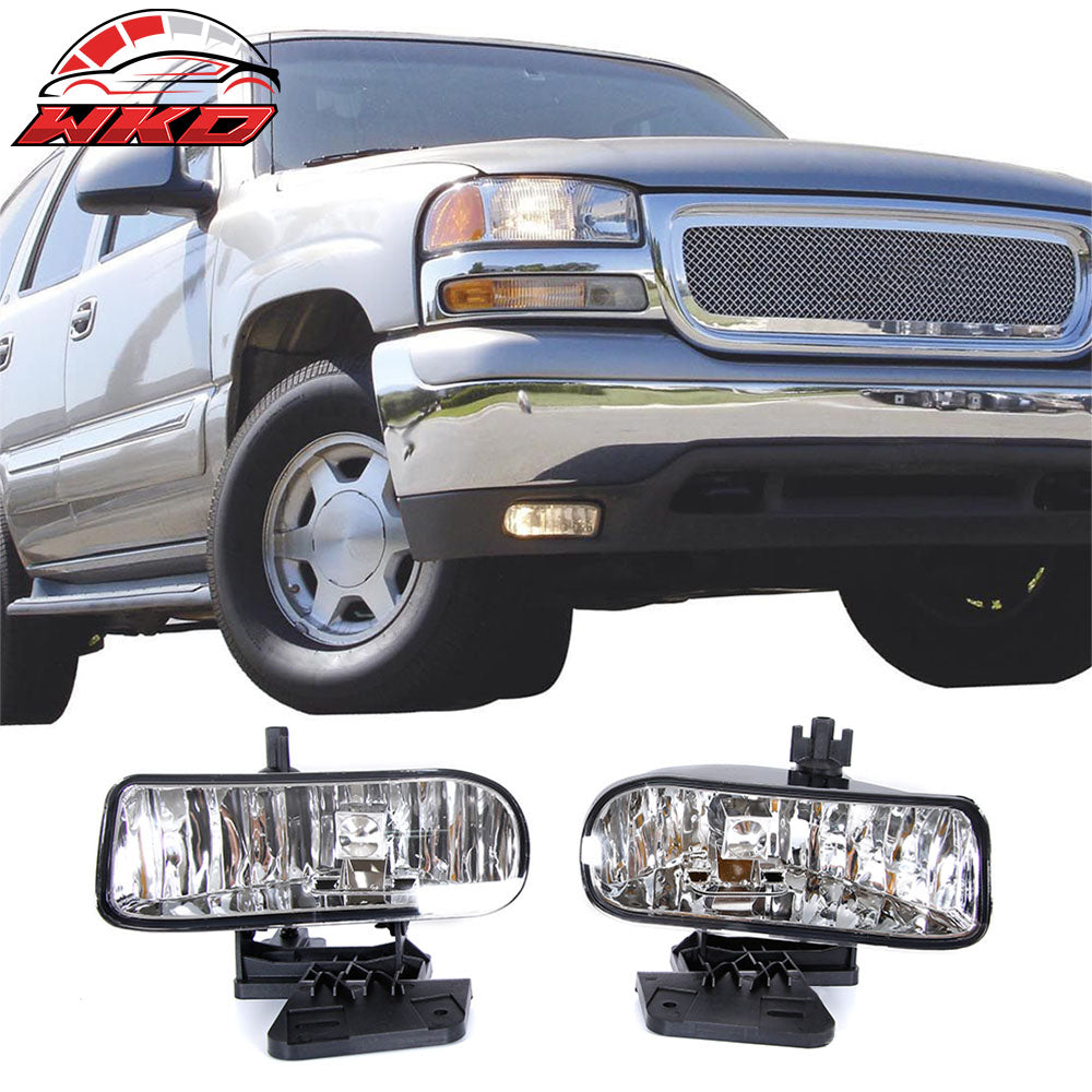 Fits 99-02 Silverado GMC Sierra 1500 00-06 Yukon Bumper Fog Light
