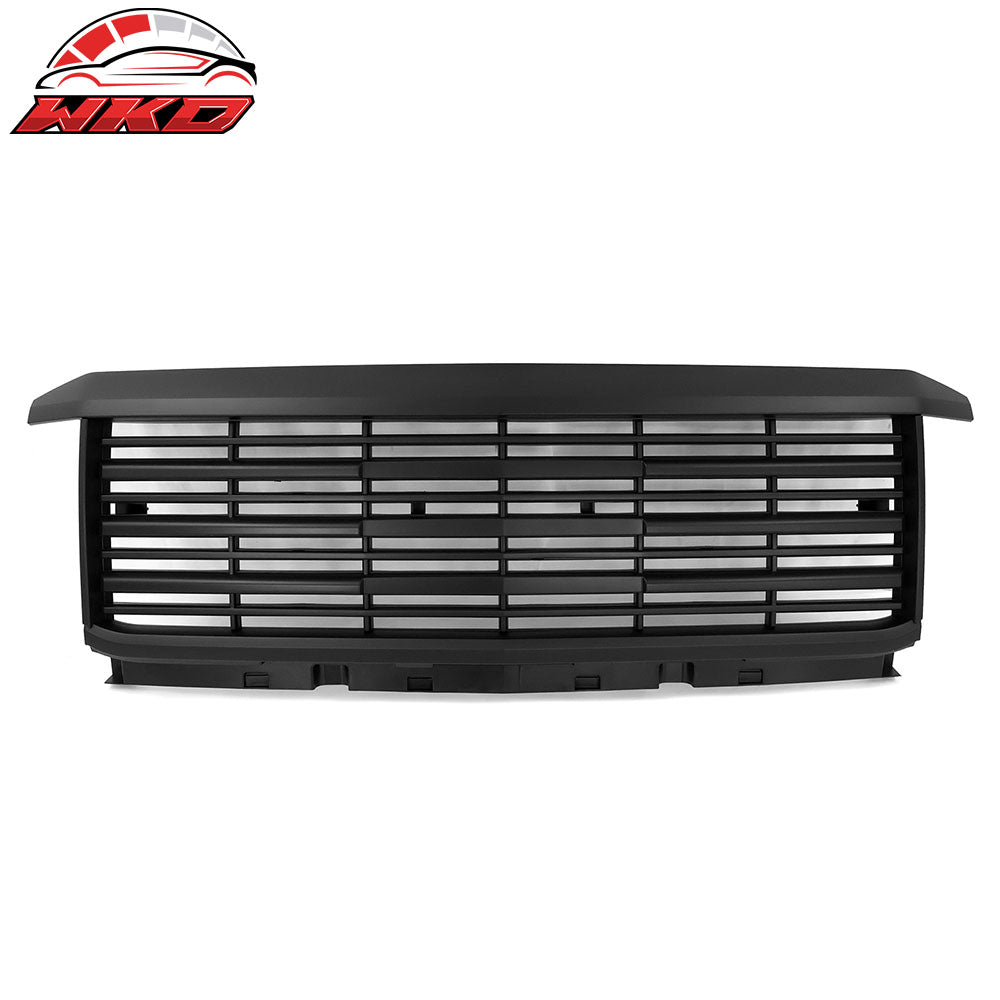 For 15-19 Chevy Silverado 2500HD 3500HD OE Style Front Hood Grille Unpainted ABS