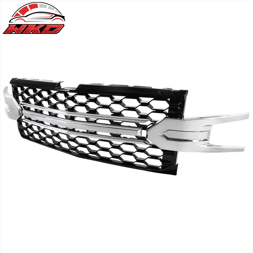 Wholesale 19-21 Chevrolet Silverado 1500 Front Bumper Hood Upper Insert Grille Grill