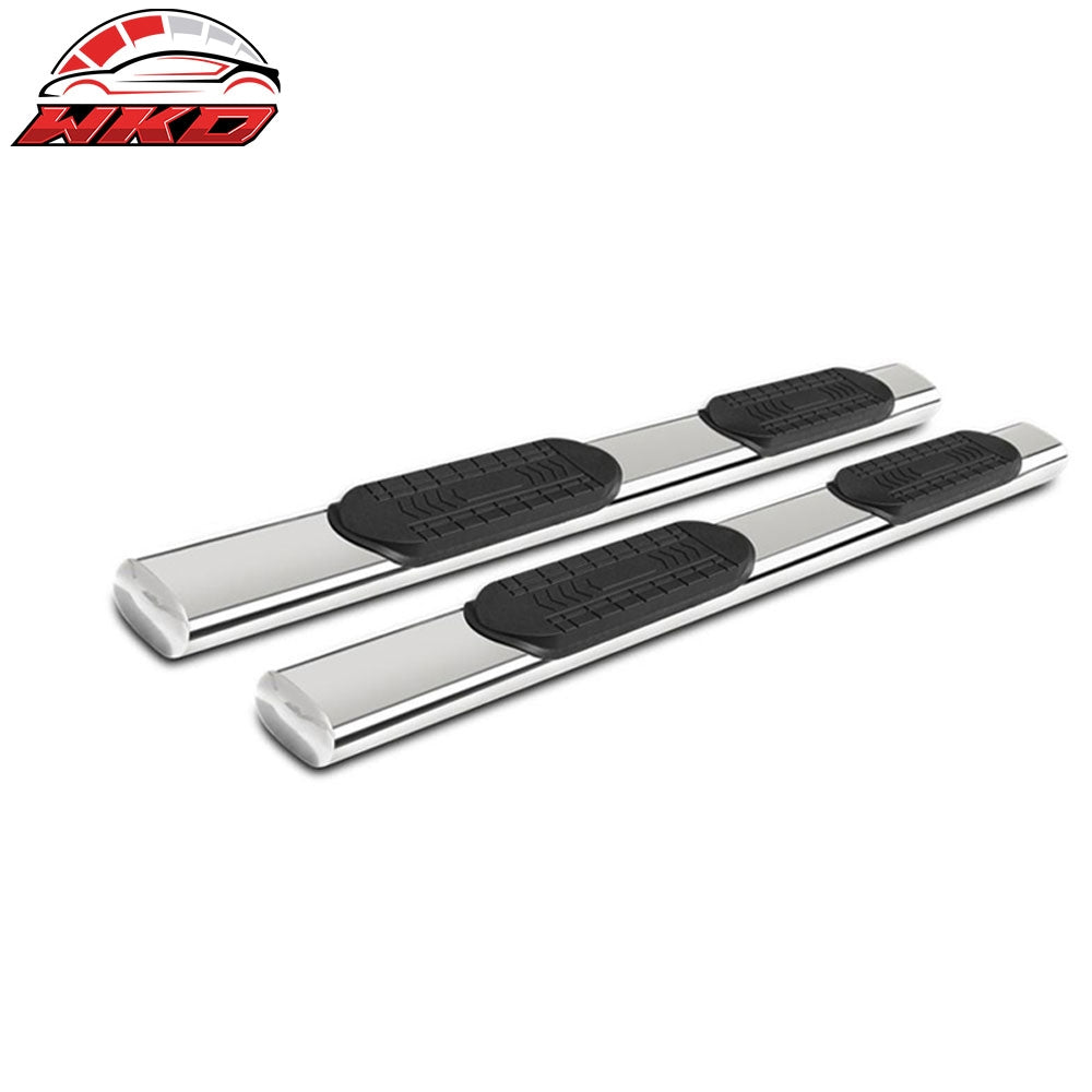 Wholesale 07-18 Silverado Sierra Crew Cab 6In SS Side Steps Running Boards