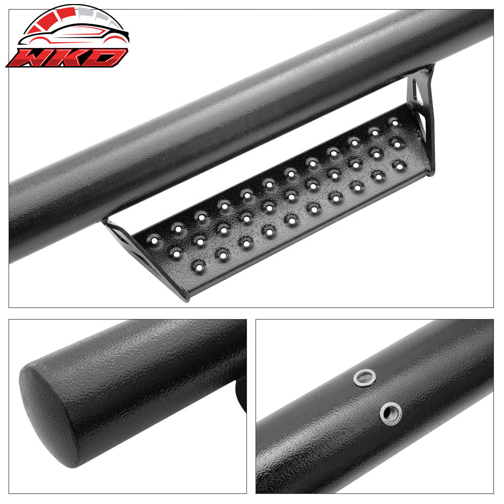 Fits 07-18 Chevy Silverado Extended Cab BCT Style Side Step Bars