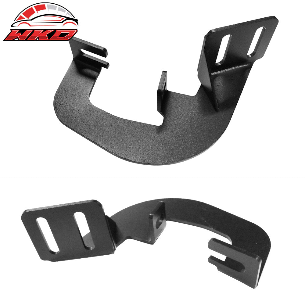 Fits 07-18 Chevy Silverado Crew Cab BZ Style Side Step Bars