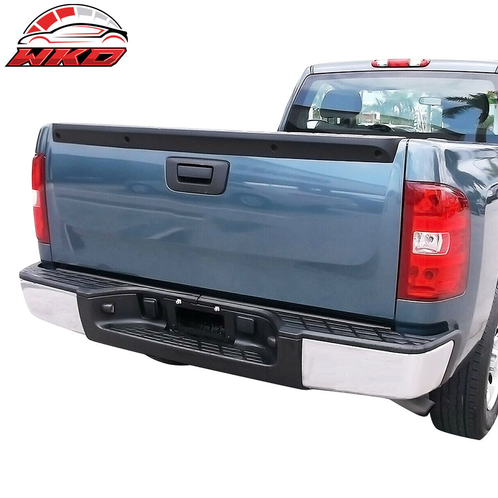 Fits 07-13 Chevy Silverado 1500 GMC Sierra 1500 Rear Step Bumper Chrome