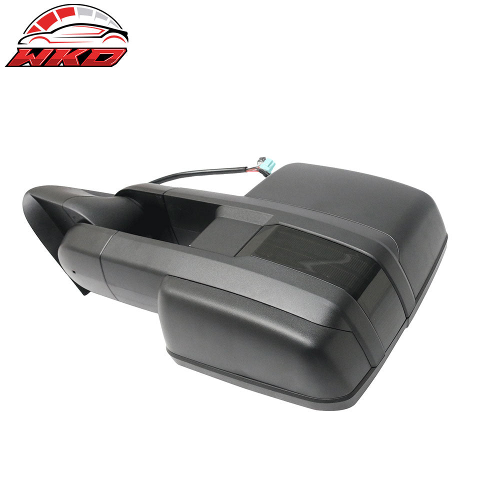 Fits 02-07 Silverado Towing Mirrors Power Heated Signal Arrow Clearance Light