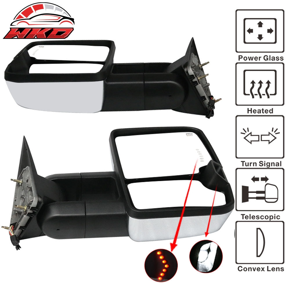 Wholesale 99-02 Silverado Towing Mirrors Power Heated Signal Arrow Clearance Lamp