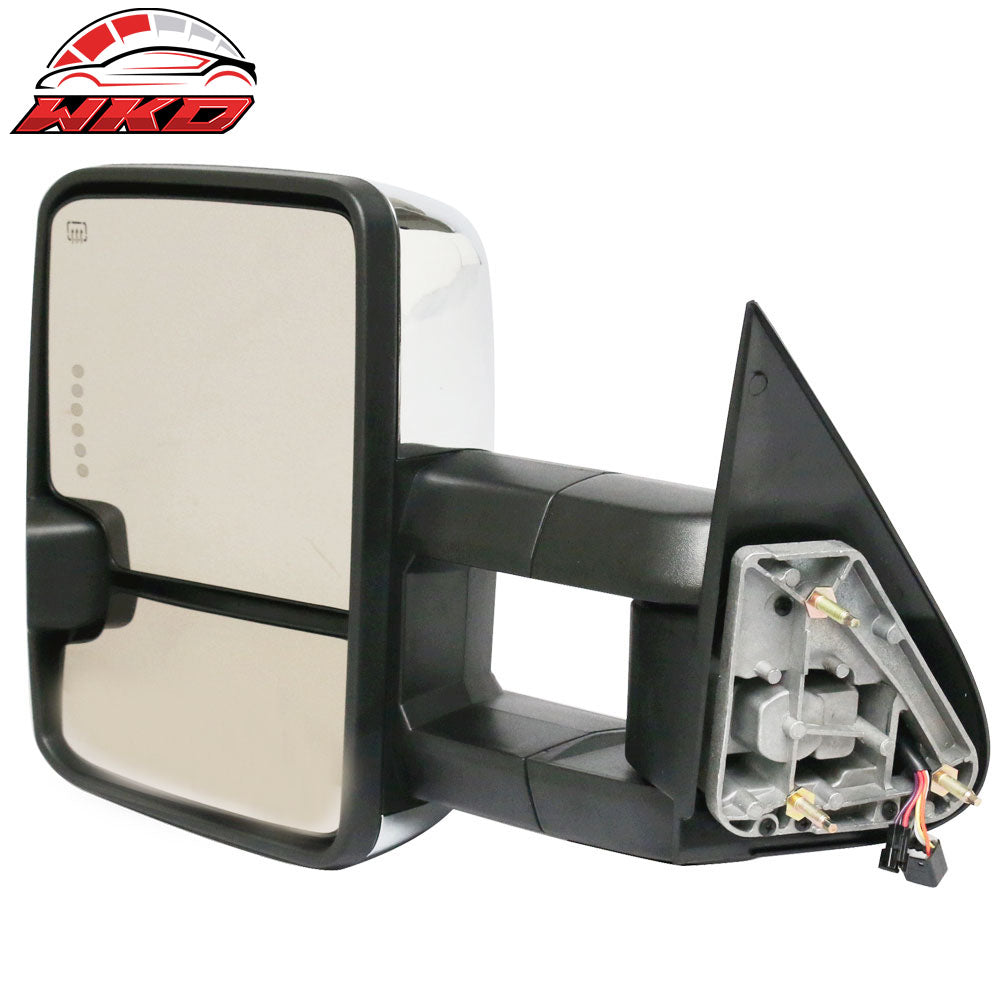 Fits 99-02 Silverado Towing Mirrors Power Heated Signal Arrow Clearance Lamp