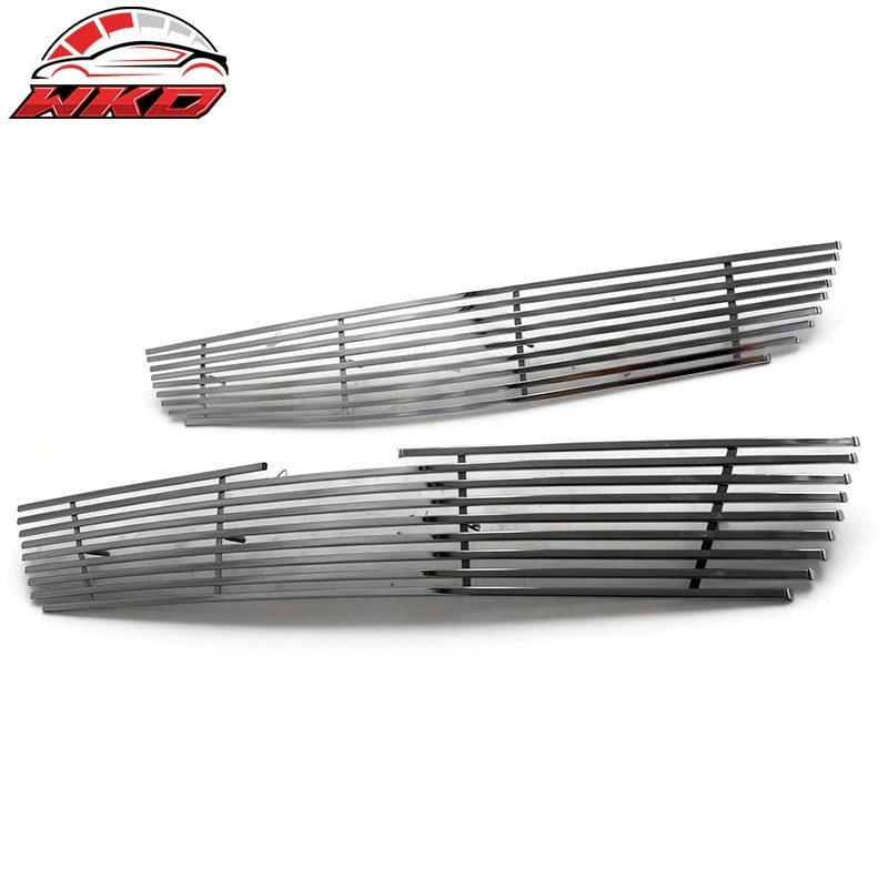 Fits 12-16 Chevy Sonic Chrome Billet Style Front Upper Grille Stainless Steel
