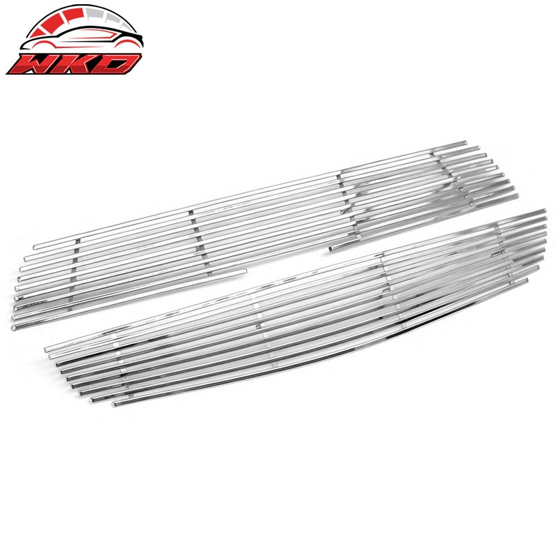 Fits 12-16 Chevy Sonic Chrome Billet Style Front Upper Grille Stainless Steel