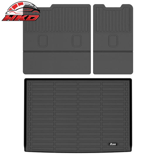 Wholesale 15-20 Chevy Suburban GMC Yukon XL Escalade ESV Trunk Mat+ Backrest Mats TPE - Wikond Auto