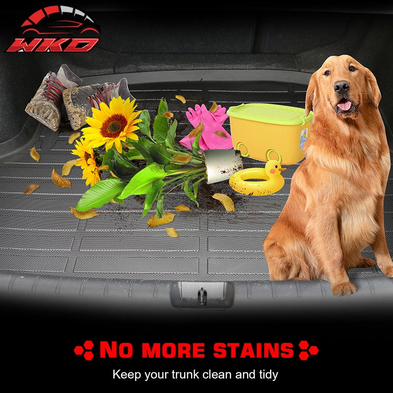 Fits 15-20 Chevy Suburban& GMC Yukon XL Floor Mats+ Trunk Mat+ Backrest Mats TPE