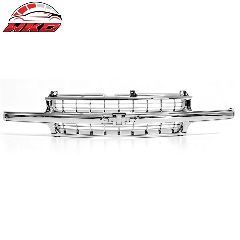 Wholesale For 2000-2006 Chevy Suburban/Tahoe OE Style Front Bumper Hood Grille Chrome ABS