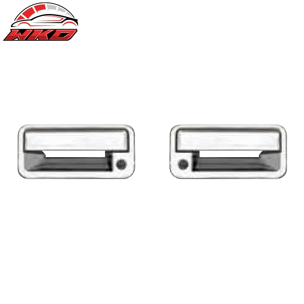 Wholesale 92-99 Chevy Suburban 4DR Front Rear Door Handle Cover W/2-Keyhole Chrome