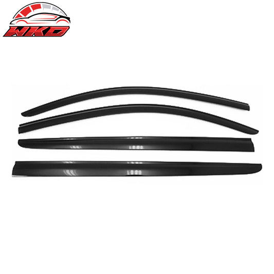 Wholesale 15-20 Chevy Suburban Window Visor ABS Dark Smoke Sun Rain Guard 4PC Vent