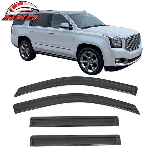 Wholesale 15-20 Chevy Tahoe/GMC Yukon/Cadillac Escalade Window Visors Acrylic 4PC Set - Wikond Auto