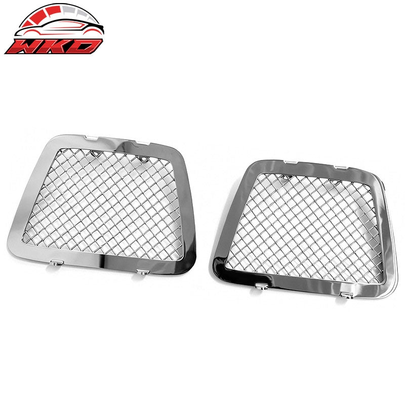 Fits 07-14 Chevy Tahoe Suburban Avalanche Chrome Mesh Style Front Lower Grille