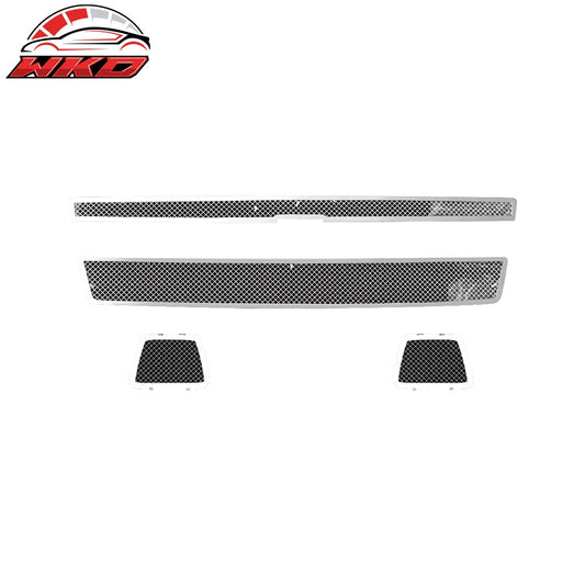 Wholesale 07-14 Chevrolet Tahoe Mesh Chrome Front Bumper Insert Grille Stainless Steel