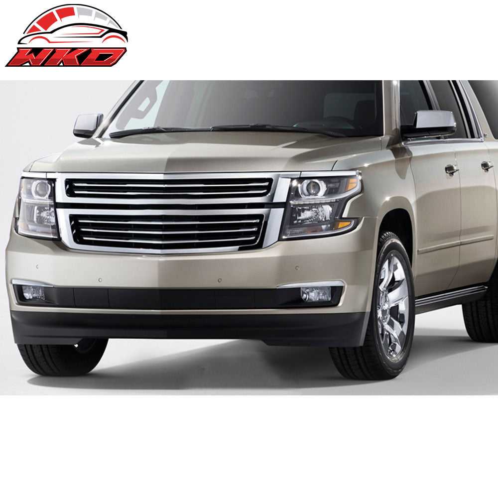Fits 15-20 Chevrolet Tahoe LTZ Style Front Upper Factory Grill Grille Chrome