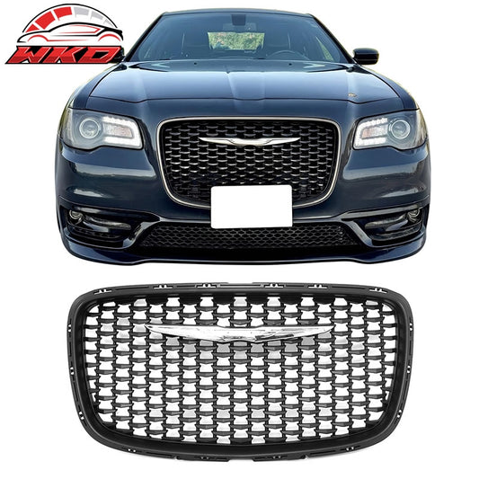 Wholesale 15-23 Chrysler 300 300S Sport Style Front Mesh Upper Grille ABS Matte Black