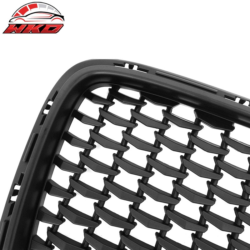 Fits 15-23 Chrysler 300 300S Sport Style Front Mesh Upper Grille ABS Matte Black