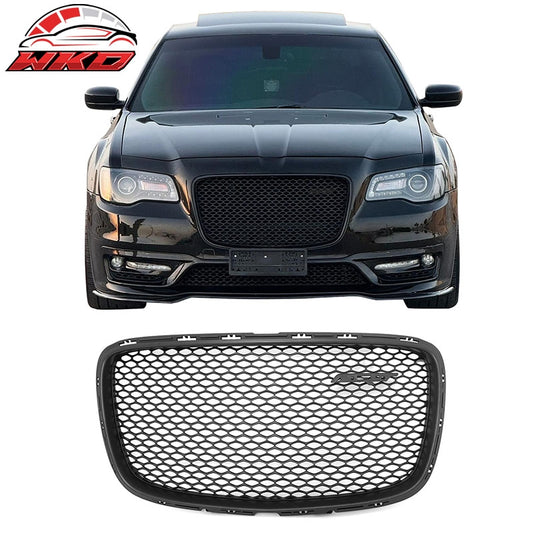 Wholesale 15-23 Chrysler 300 4DR SRT Style Front Bumper Upper Grille ABS Matte Black