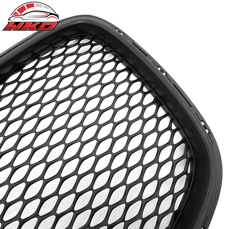 Fits 15-23 Chrysler 300 4DR SRT Style Front Bumper Upper Grille ABS Matte Black