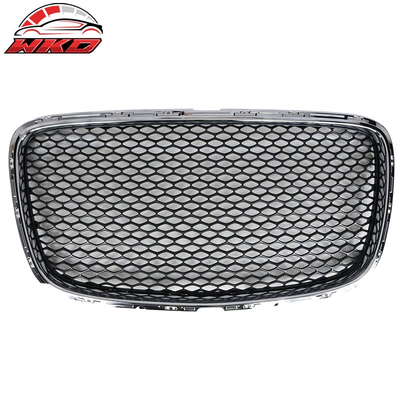 Fits 15-23 Chrysler 300 Front Hood Mesh Grille Chrome