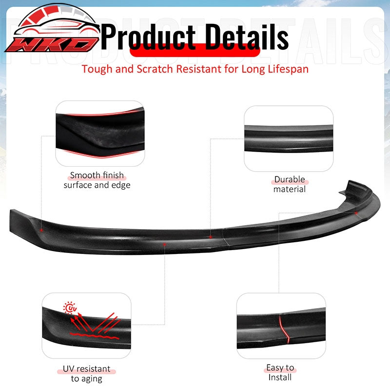 Wholesale 11-14 Chrysler 300 IKCS Style PU Front Bumper Lip Chin Spoiler Unpainted - Wikond Auto