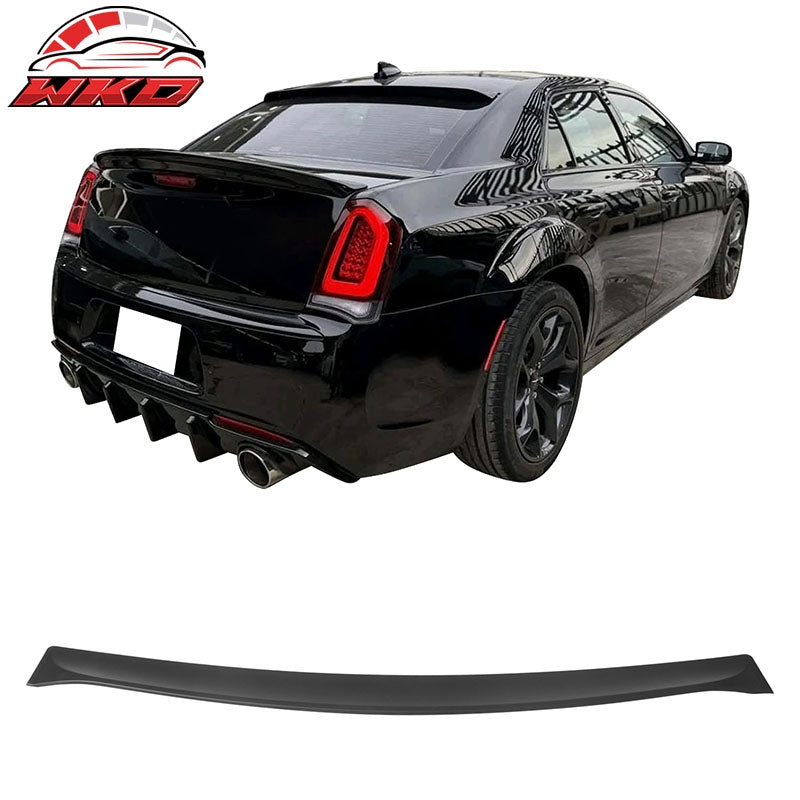 Wholesale 11-23 Chrysler 300 Rear Window Roof Spoiler Matte Black ABS Top Visor Wing