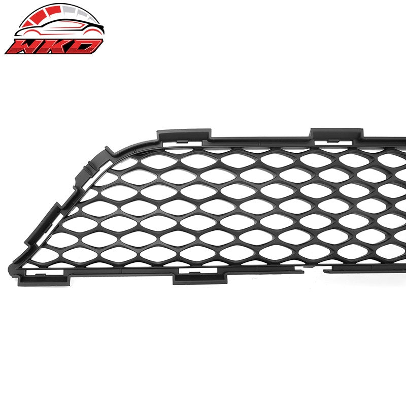Fits 15-23 Chrysler 300 SRT Style Front Bumper Upper + Lower Grilles Matte Black