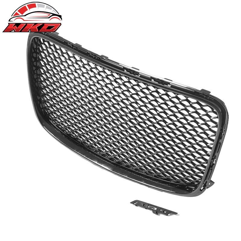 Wholesale 15-23 Chrysler 300 SRT Style Front Bumper Upper + Lower Grilles Gloss Black - Wikond Auto