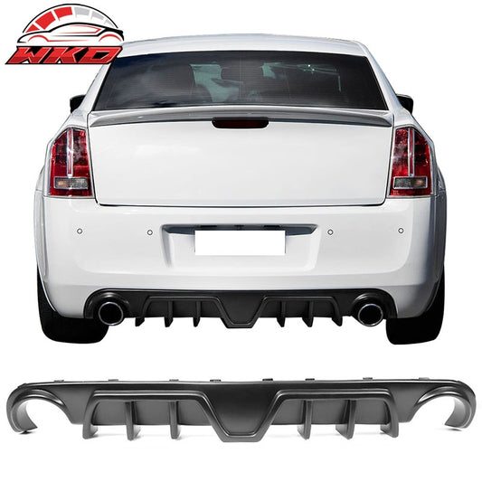 Wholesale 12-14 Chrysler 300 SRT Shark Fin Rear Bumper Diffuser Lip Lower Valance PP