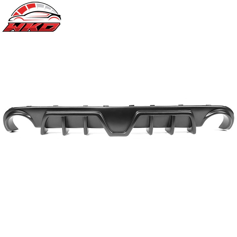 Fits 12-14 Chrysler 300 SRT Shark Fin Rear Bumper Diffuser Lip Lower Valance PP