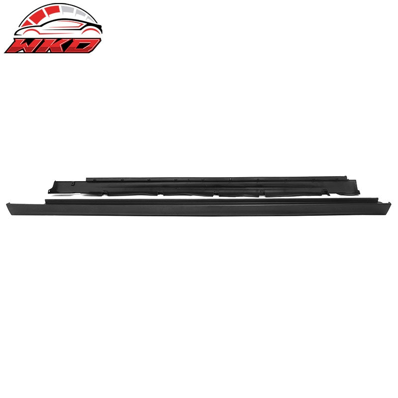 Wholesale For 11-23 Chrysler 300 SRT Style Side Skirt Extension Molding Lip PP Matte Black - Wikond Auto