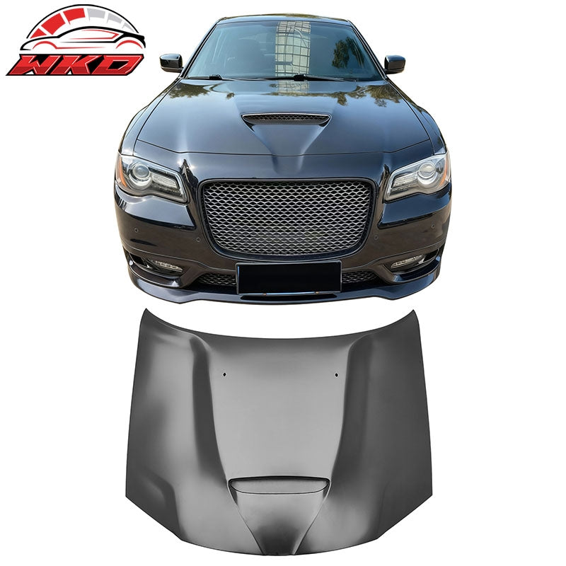 Wholesale 11-23 Chrysler 300 Sedan SRT Style Cowl Vented Extractor Front Bumper Hood