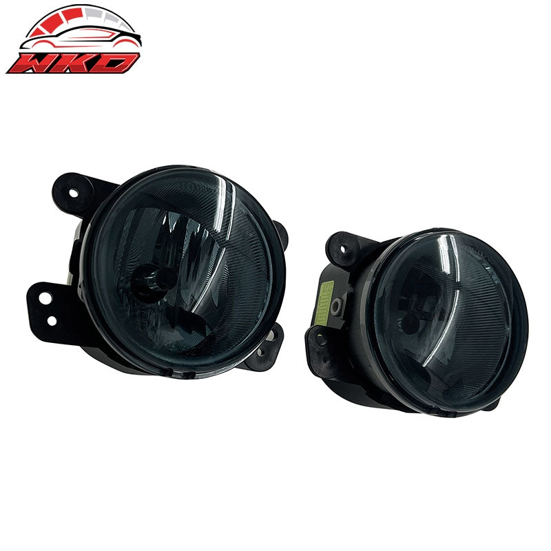 Fits 05-10 Chrysler 300 Touring PT Cruiser Fog Lights Lamps Smoke Lens W/Wiring