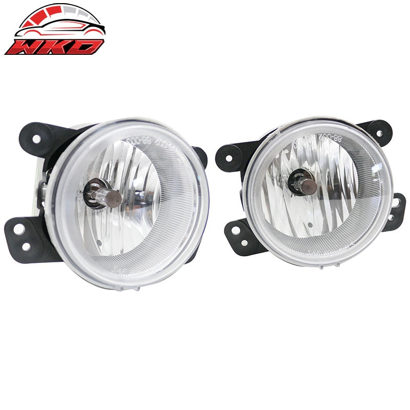 Fits 05-10 Chrysler 300 Touring 06-10 PT Cruiser Front Fog Lights Clear Lens 2PC