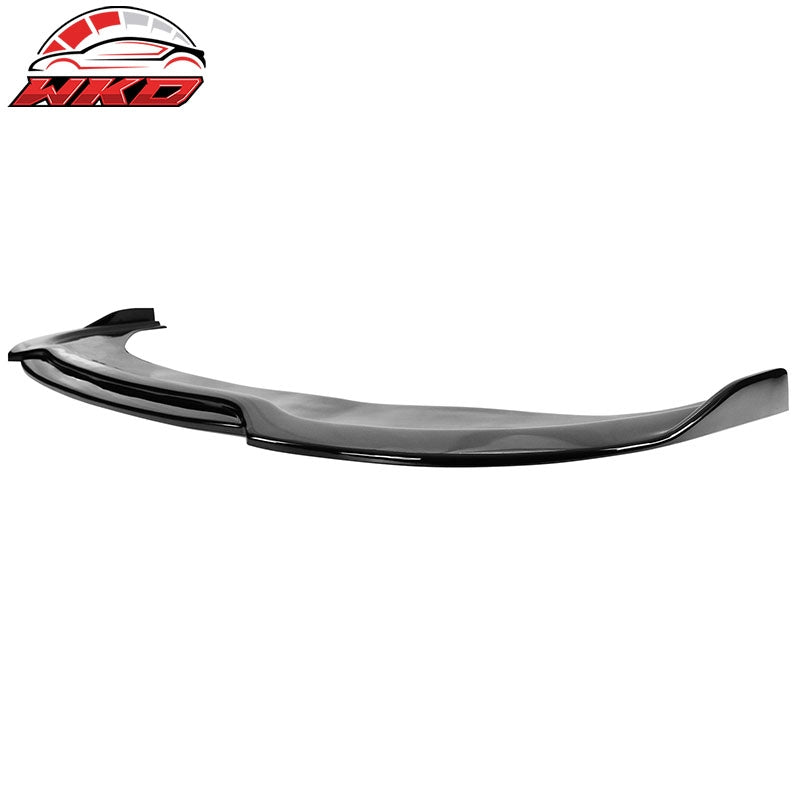 Fits 15-23 Chrysler 300 V2 Style Gloss Black Front Bumper Lip Spoiler PP