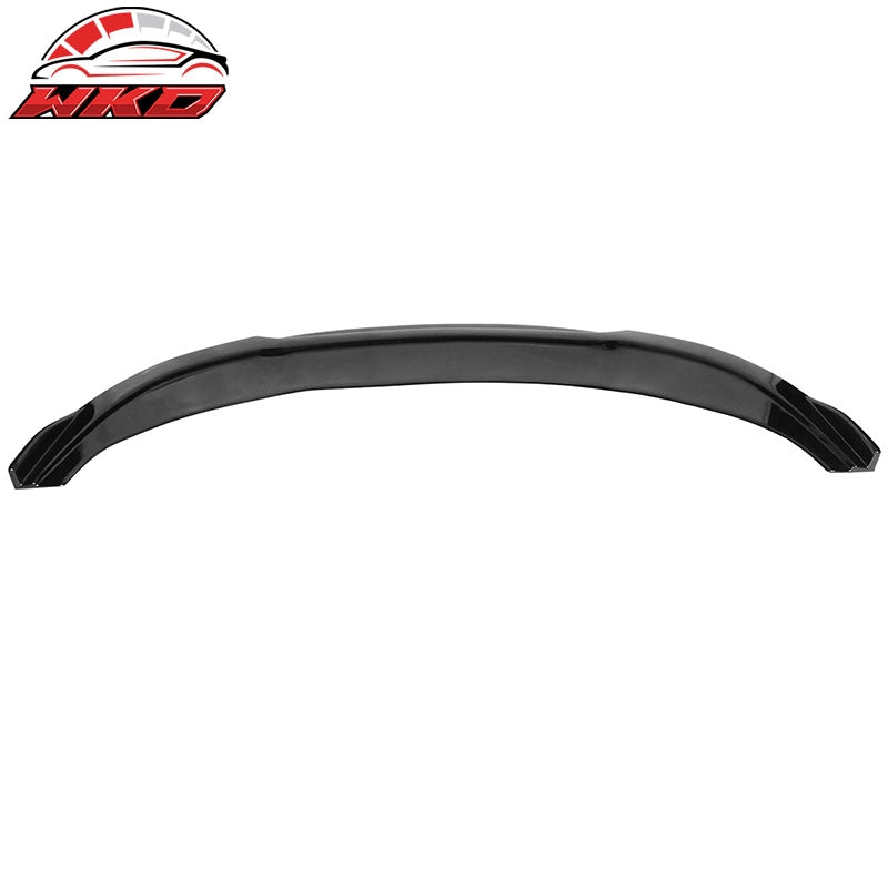 Fits 15-23 Chrysler 300 V2 Style Gloss Black Front Bumper Lip Spoiler PP