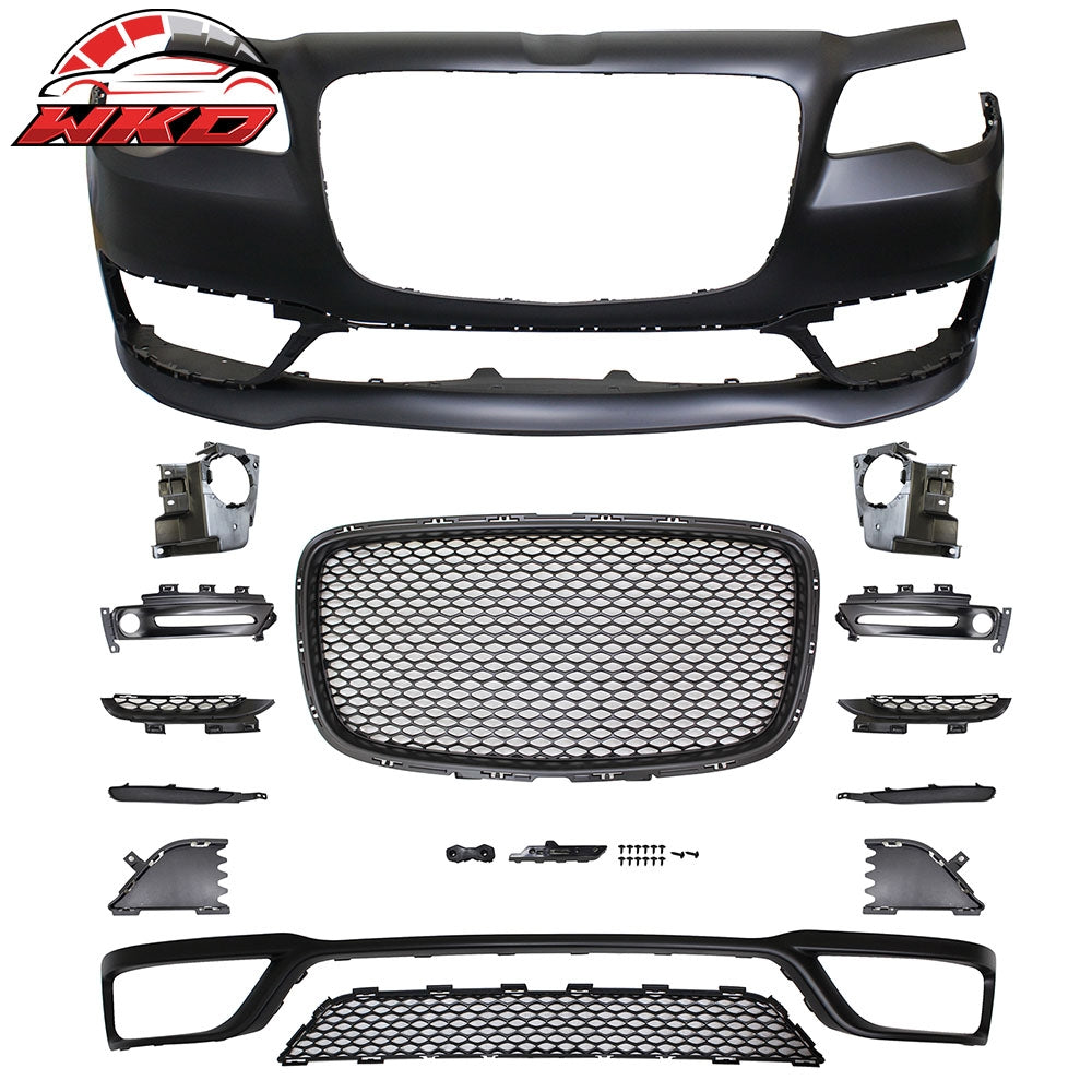 Wholesale 15-23 Chrysler 300 S Front Bumper Cover Kits W/Grille & W/O Parking Sensor