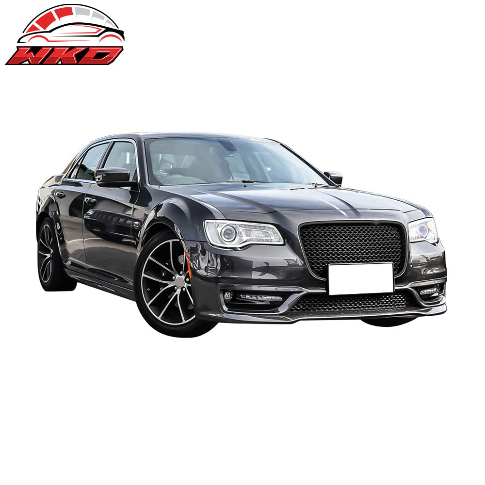 Fits 15-23 Chrysler 300 S Front Bumper Cover Kits W/Grille & W/O Parking Sensor