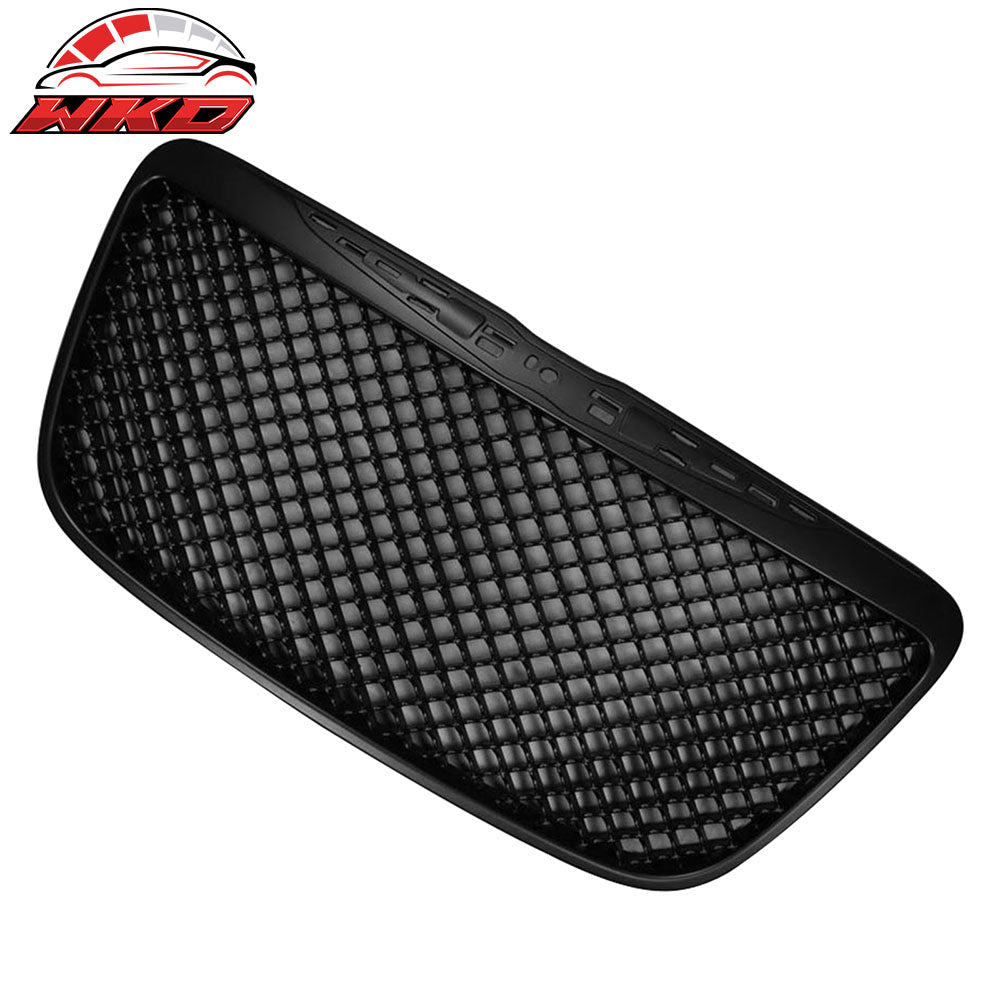 Fits 11-14 Chrysler 300 300C B Style Front Bumper Hood Mesh Insert Grille ABS