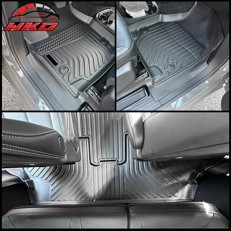 Fits 17-24 Chrysler Pacifica & Touring 25-27?Select TPE 3D Floor Mats Carpets