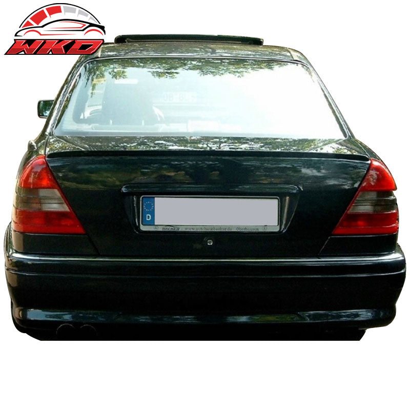 Wholesale 05-10 Chrysler 300 300C 4Dr Sedan PU Flexible Unpainted Black Trunk Spoiler