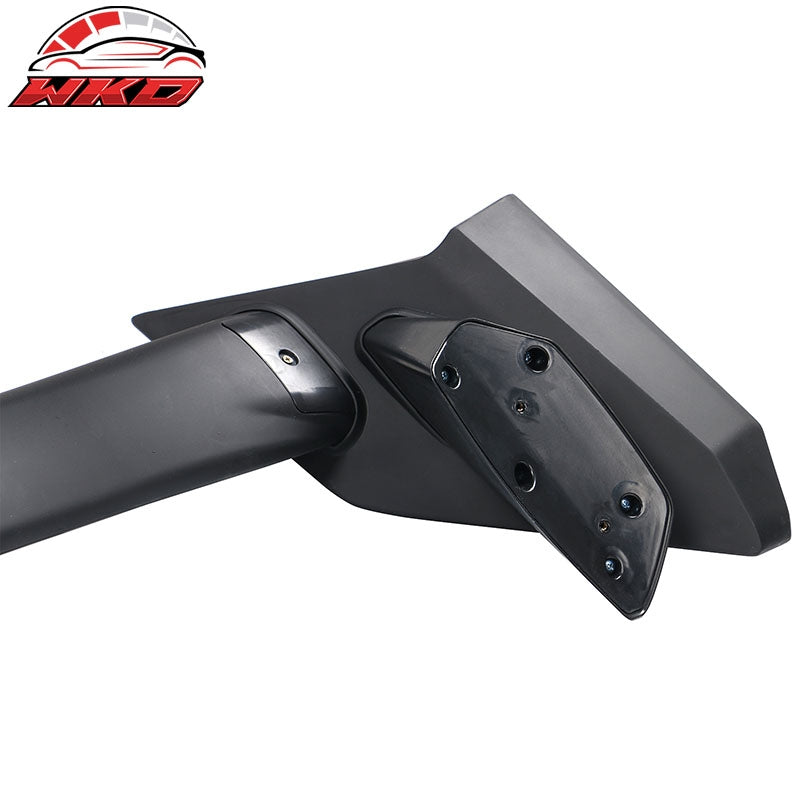 For 16-21 Honda Civic 10th Trunk Spoiler Type R Wing ABS Unpainted Rear Deck Lip
