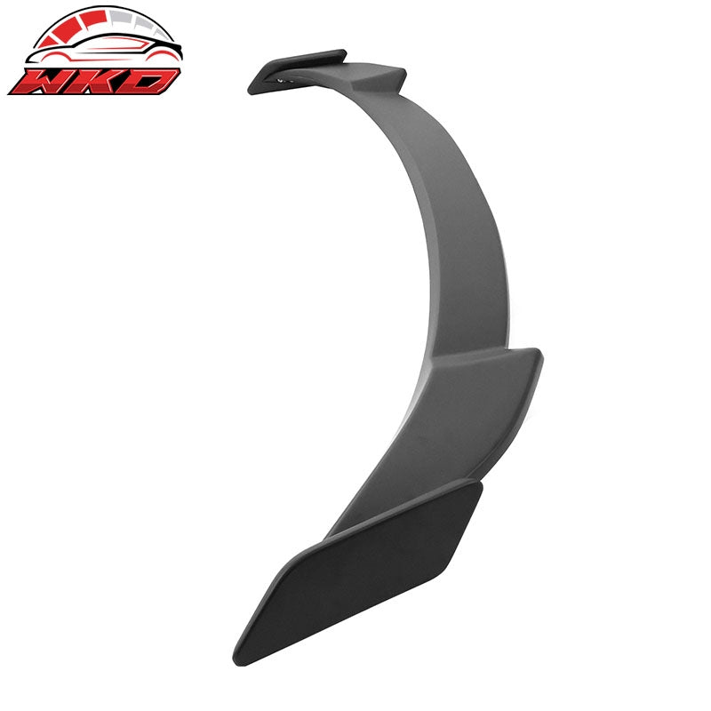 Fits 22-26 Honda Civic 11th Gen Hatchback IKON Trunk Spoiler Lip ABS Matte Black