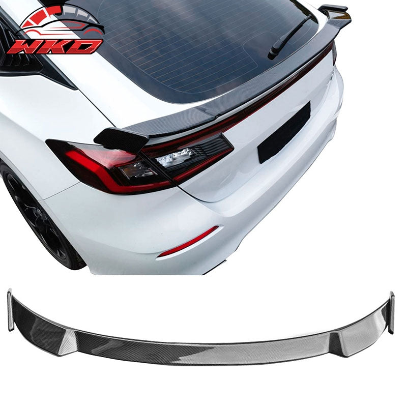 Wholesale 22-26 Honda Civic 11th Gen Hatchback IKON Trunk Spoiler Carbon Fiber Print