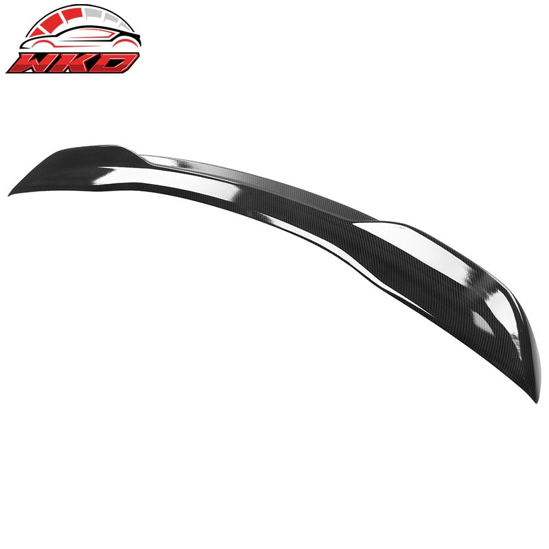 For 22-26 Honda Civic 11th Gen SI RS Style Rear Trunk Spoiler Carbon Fiber Print
