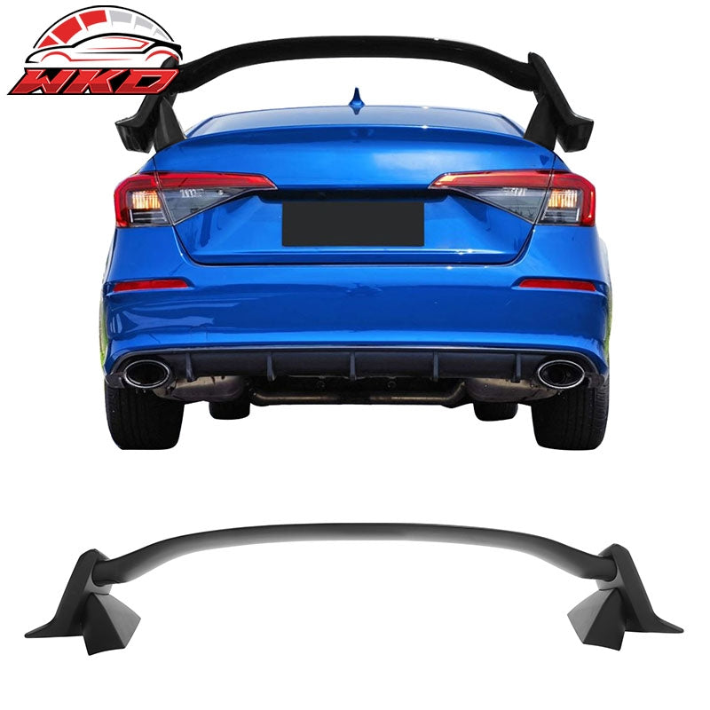 Wholesale For 22-26 Honda Civic 11th Sedan Trunk Spoiler Type R Rear Wing Primer Black Lip